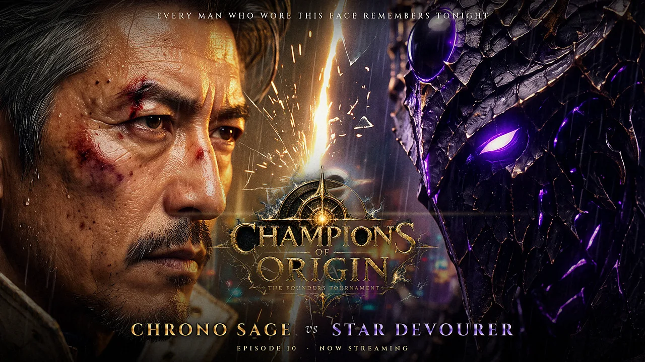 Chrono Sage face to face with the Star Devourer